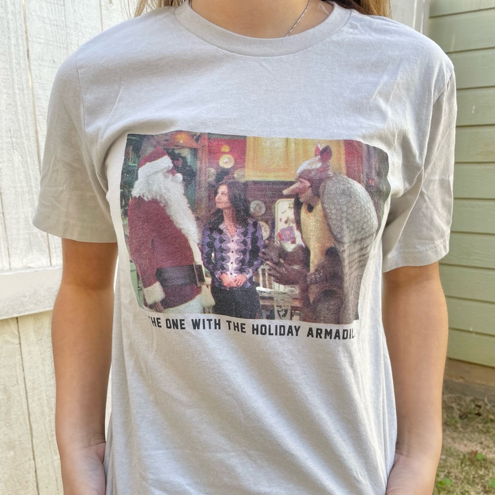 friends christmas holiday t-shirt!